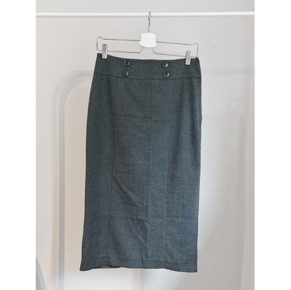 📌BOGO H&M Grey Madi Pencil Skirt - Picture 1 of 3